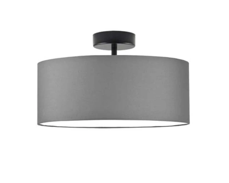 Lampa plafon sufitowy 30 cm WENECJA szary