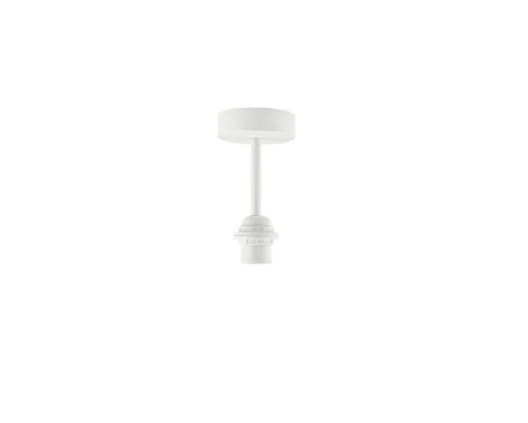 Lampa plafon sufitowy 30 cm WENECJA biały stelaż
