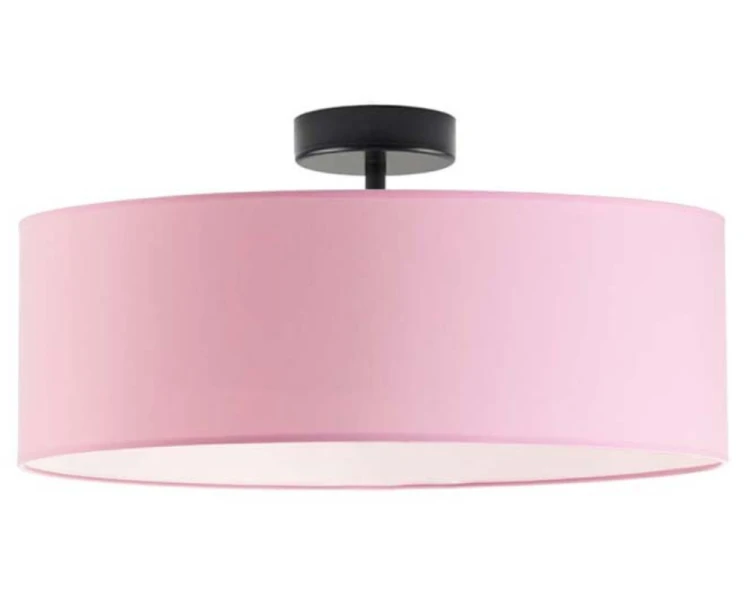Lampa plafon sufitowy 50cm WENECJA różowy.png