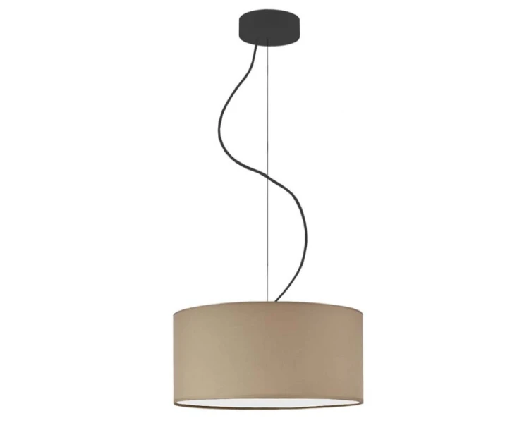Lampa wisząca żyrandol  30cm HAJFA beżowa.png
