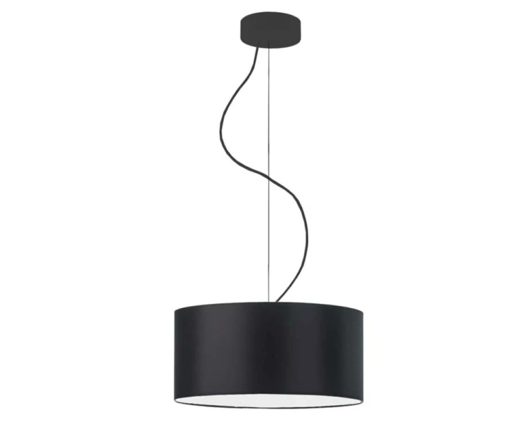 Lampa wisząca żyrandol  30cm HAJFA czarna.png