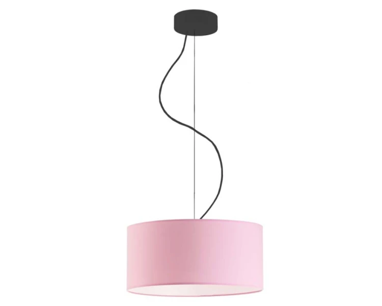 Lampa wisząca żyrandol  30cm HAJFA różowa.png