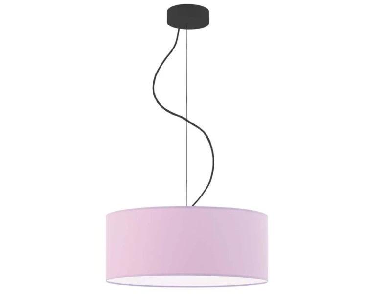 Lampa wisząca żyrandol 40cm HAJFA jasno fioletowa.png