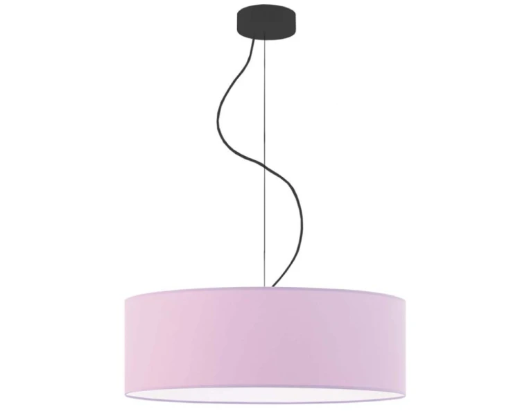 Lampa wisząca żyrandol 50cm HAJFA jasno fioletowa.png