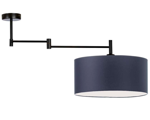 Lampa sufitowa z  regulowanym ramieniem 40cm RANGUN granat.png