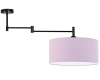 Lampa sufitowa z  regulowanym ramieniem 40cm RANGUN jasny fioletowy.png