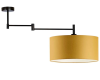 Lampa sufitowa z  regulowanym ramieniem 40cm RANGUN musztardowa.png