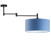 Lampa sufitowa z  regulowanym ramieniem 40cm RANGUN niebieski.png