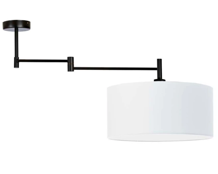 Lampa sufitowa z  regulowanym ramieniem 40cm RANGUN  biały.png