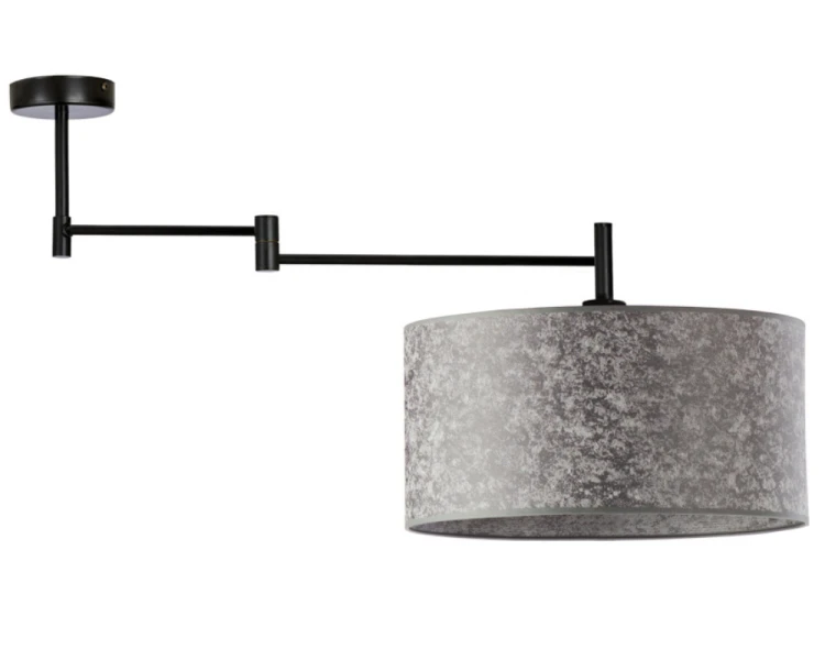 Lampa sufitowa z  regulowanym ramieniem 40cm RANGUN beton.png
