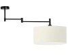 Lampa sufitowa z  regulowanym ramieniem 40cm RANGUN ecru.png