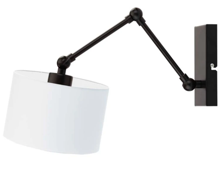 Kinkiet regulowany z wysięgnikiem TULON biały.png