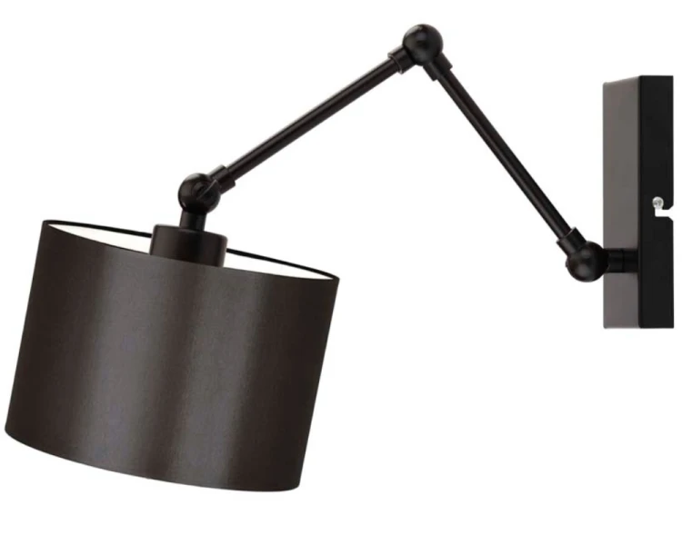 Kinkiet regulowany z wysięgnikiem TULON brązowy.png