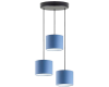 Lampa wisząca trzypunktowa regulowana 120cm PUEBLO jasny niebieski.png