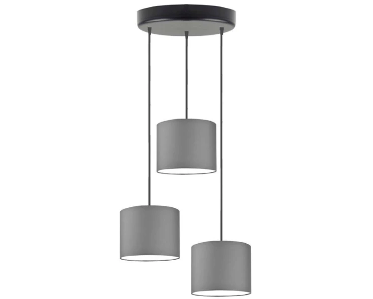 Lampa wisząca trzypunktowa regulowana 120cm PUEBLO szary.png