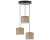 Lampa wisząca trzypunktowa regulowana 120cm PUEBLO beżowa.png