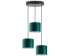 Lampa wisząca trzypunktowa regulowana 120cm PUEBLO butelkowa zieleń.png