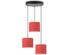 Lampa wisząca trzypunktowa regulowana 120cm PUEBLO czerwona.png
