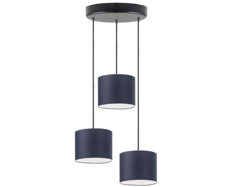 Lampa wisząca trzypunktowa regulowana 120cm PUEBLO granat.png