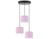 Lampa wisząca trzypunktowa regulowana 120cm PUEBLO jasny fioletowy.png
