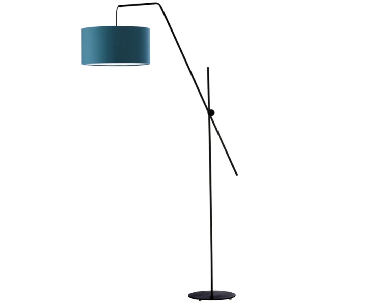 Lampa podłogowa stojąca regulowana BILBOA morski.png
