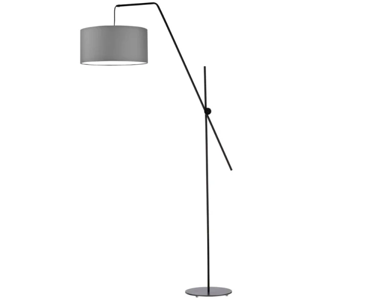 Lampa podłogowa stojąca regulowana BILBOA szary.png