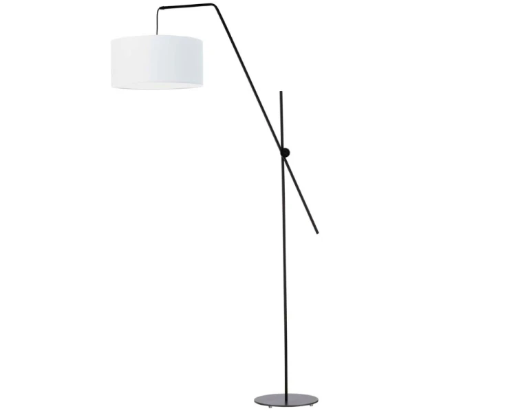 Lampa podłogowa stojąca regulowana BILBOA biała.png
