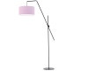 Lampa podłogowa stojąca regulowana BILBOA jasny fioletowy.png