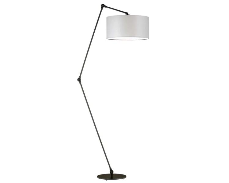 Lampa podłogowa z regulacją kąta padania światła BARI jasny szary.png