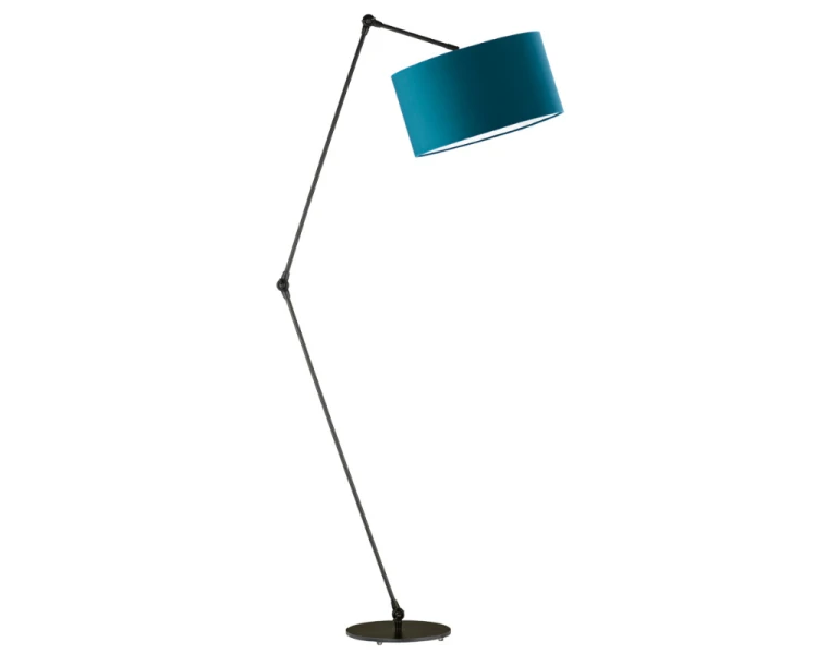 Lampa podłogowa z regulacją kąta padania światła BARI morski.png