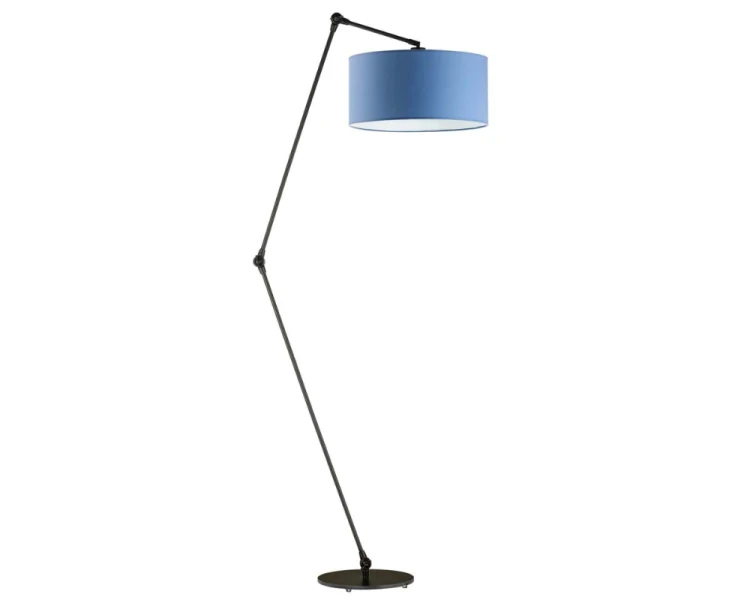 Lampa podłogowa z regulacją kąta padania światła BARI niebieski.png