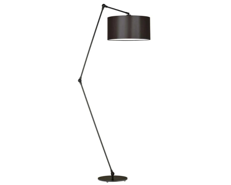 Lampa podłogowa z regulacją kąta padania światła BARI brązowy.png