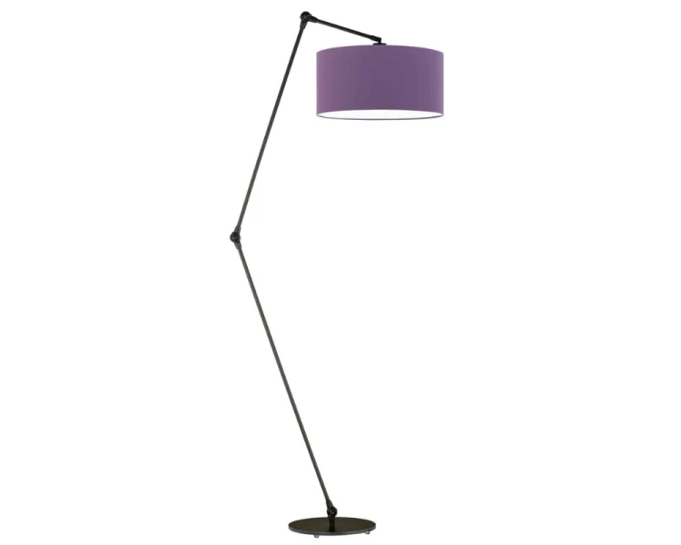 Lampa podłogowa z regulacją kąta padania światła BARI fioletowy.png