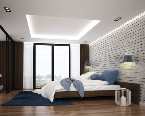 Kinkiet ścienny w stylu minimalistycznym PUNA aranżacja.png