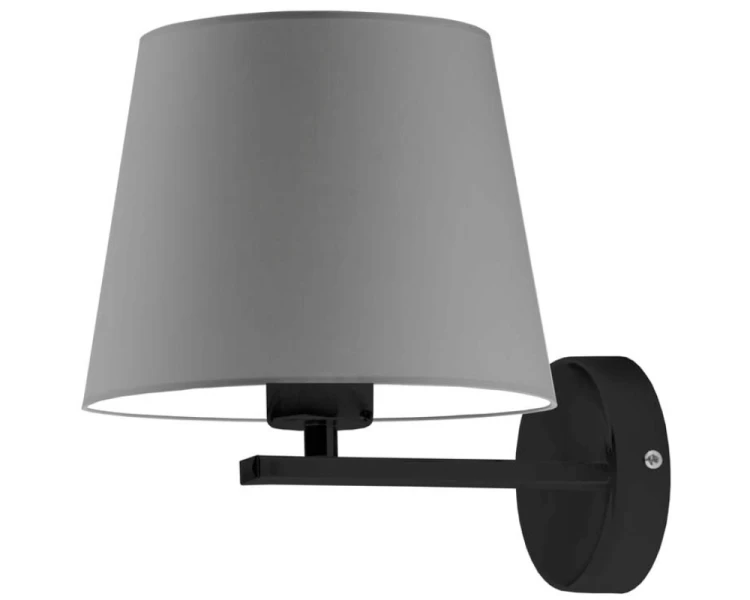 Kinkiet ścienny w stylu minimalistycznym PUNA szary.png