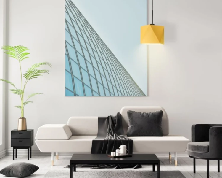 Lampa wisząca regulowana geometryczna 120cm SALLO aranżacja5.png