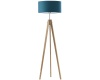 Lampa podłogowa stojąca drewniana 138cm HAITI