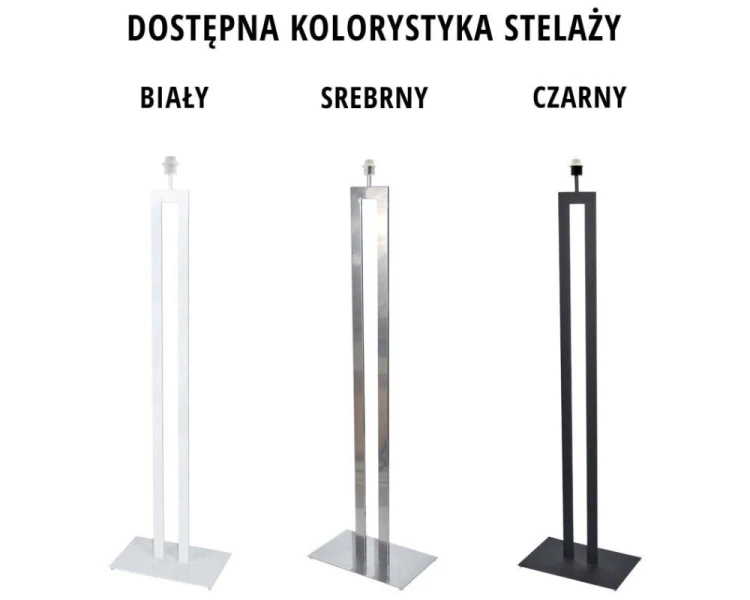 Lampa podłogowa z nowoczesnym stelażem KALIFORNIA stelaże.png