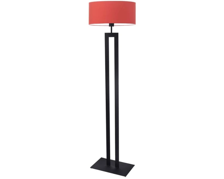 Lampa podłogowa z nowoczesnym stelażem KALIFORNIA czerwony.png