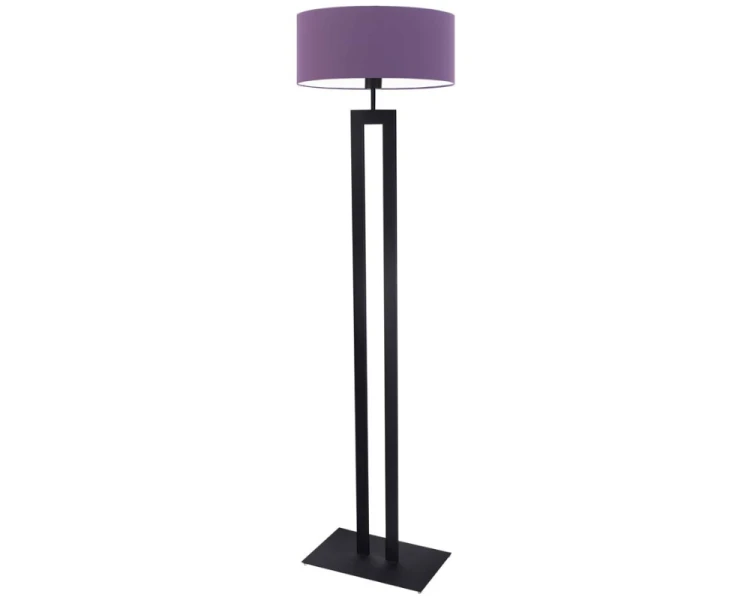 Lampa podłogowa z nowoczesnym stelażem KALIFORNIA fioletowa.png