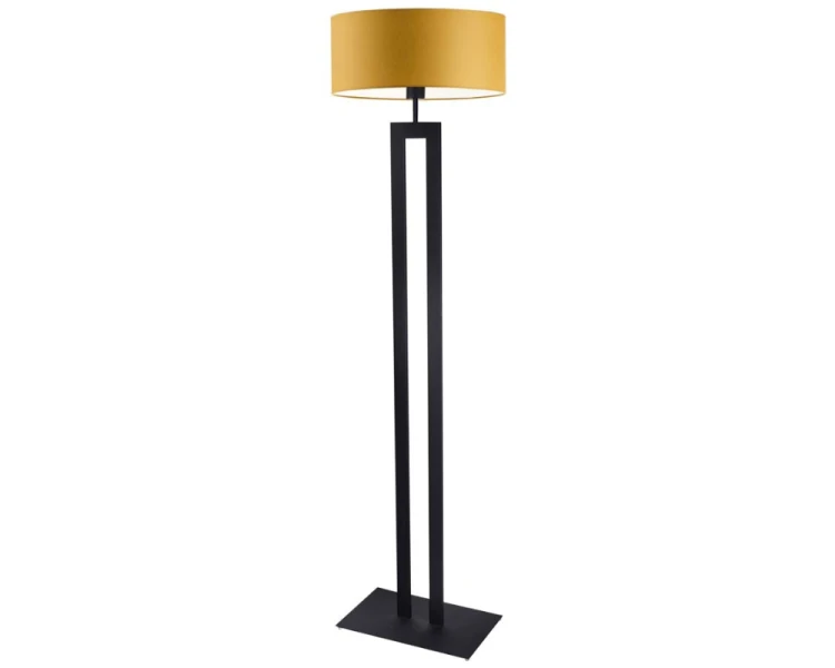 Lampa podłogowa z nowoczesnym stelażem KALIFORNIA musztardowy.png