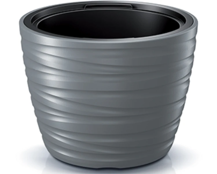 Donica mrozoodporna 48L z wkładem 40L szara Maze