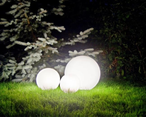 Kula lampa elektryczna do ogrodu 20cm G200Z - 2