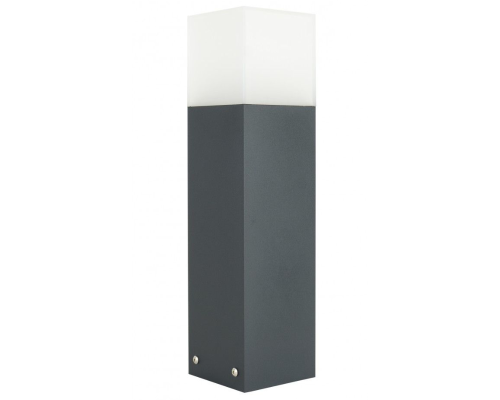 Lampa zewnętrzna słupek ogrodowy 40cm ciemny popiel CB-MAX 400 DG