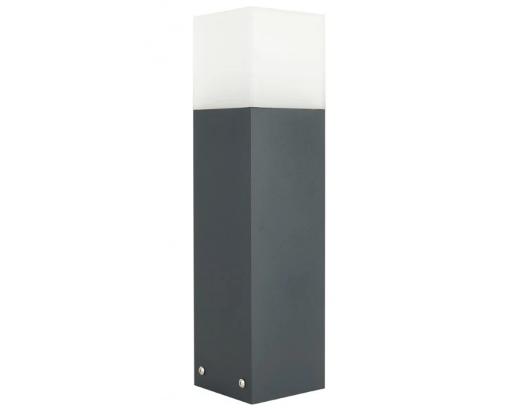 Lampa zewnętrzna słupek ogrodowy 40cm ciemny popiel CB-MAX 400 DG