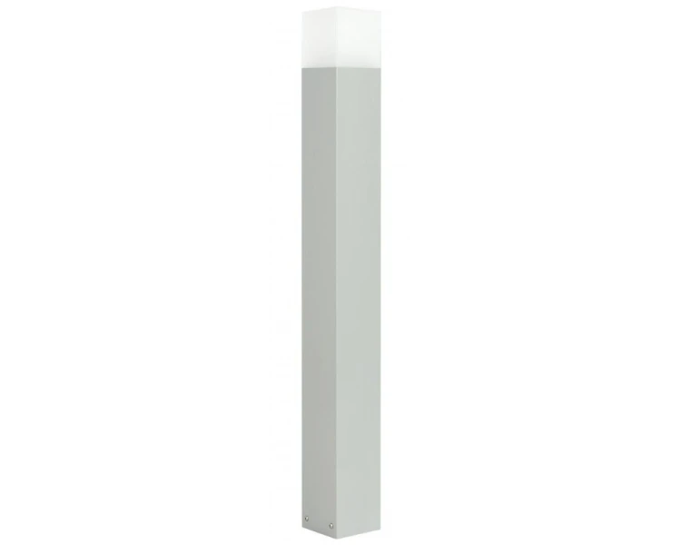 Lampa słupek do ogrodu wysoki 100cm srebrny CB-MAX 1000 AL