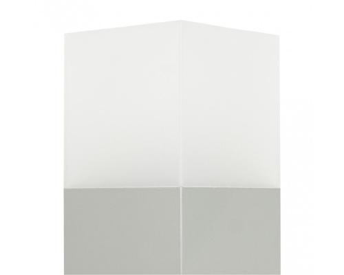 Lampa słupek do ogrodu wysoki 100cm srebrny CB-MAX 1000 AL - 2