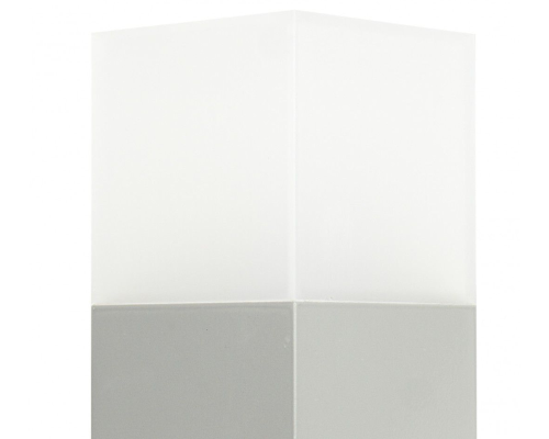 Słupek oświetleniowy lampa ogrodowa 58cm srebrna CB-580 AL