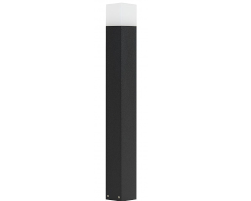 Lampa słupek do ogrodu wysoki 83cm czarny CB-830 BL