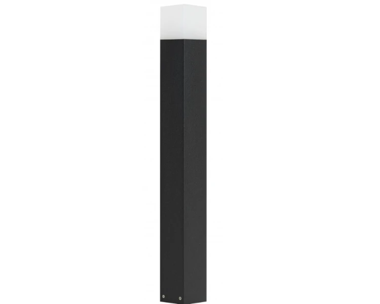 Lampa słupek do ogrodu wysoki 83cm czarny CB-830 BL
